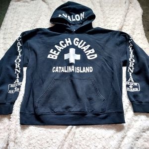 Gildan Black Beach Guard Hoodie